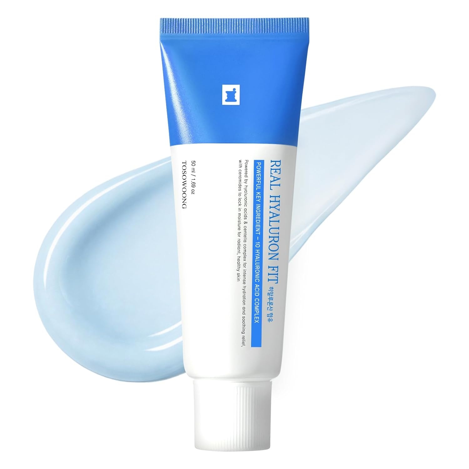 TOSOWOONG Intensive Hydration & Recovery Bundle: Real Hyaluron Fit Wrapping Mask & PDRN Hyaluron Moisturizer – Radiant Tone & Elasticity Support Korean Skincare