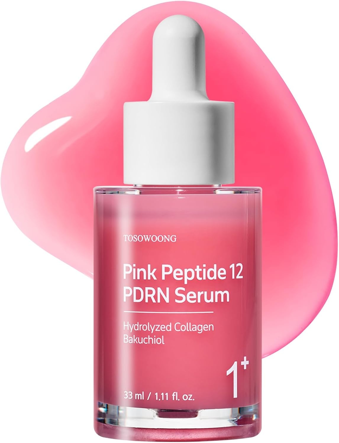 TOSOWOONG Double PDRN Glow Bundle: Hydrating Pink Niacinamide Milky Toner for Barrier Support & Concentrated Pink Peptide 12 Serum for Elasticity – K-Beauty Salmon DNA Routine - view 2
