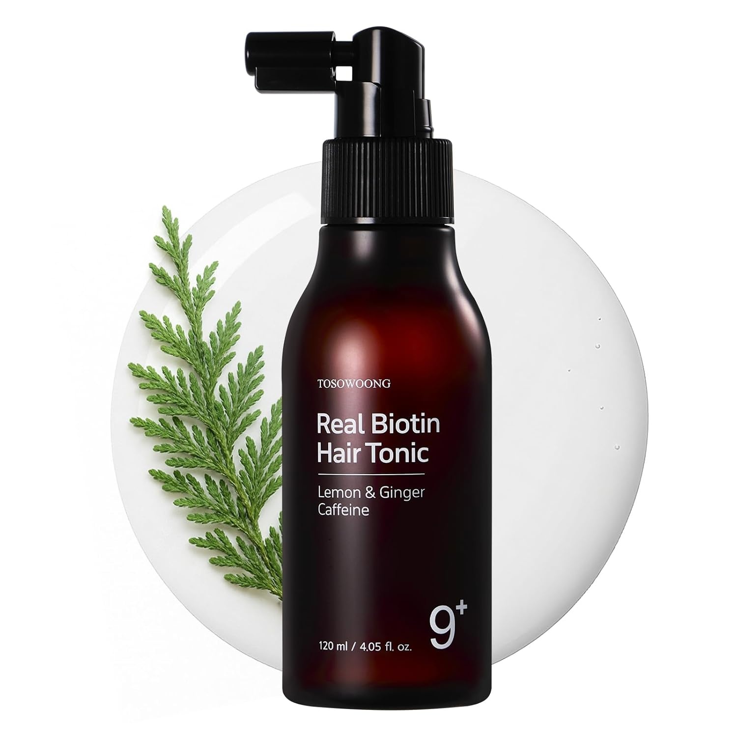 TOSOWOONG Hair and Face Care Duo, Real Biotin Scalp Tonic and Rice Glow Spray Serum, Korean Beauty Set for Thinning Care, Glass Skin Glow, Caffeine, Rosemary Oil, Rice Bran Water, PDRN, K-Beauty