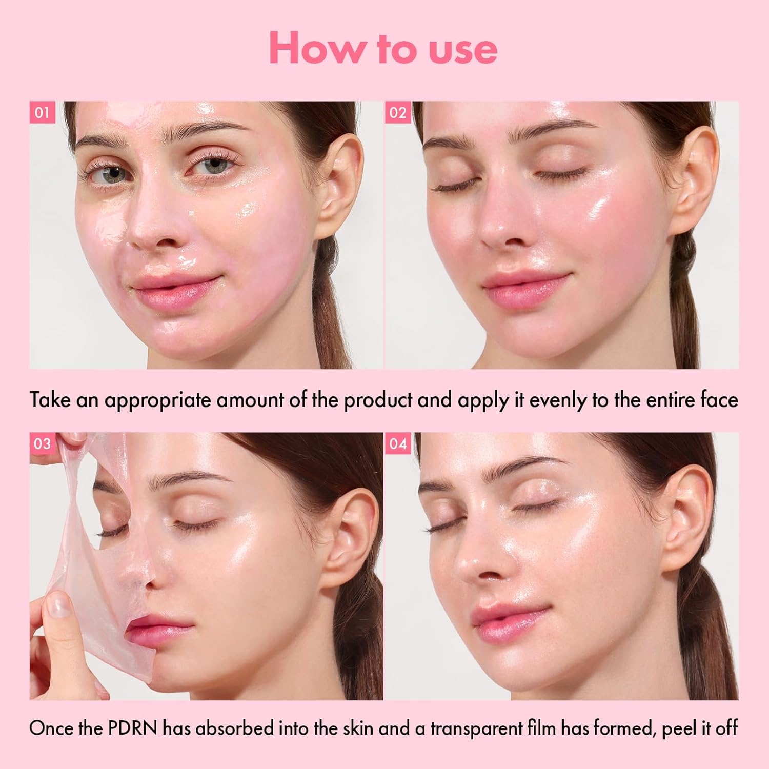 TOSOWOONG Ultimate Pink Glass Skin Set – Niacinamide 10% Arbutin 7% Serum for Dark Spots + Real Pink PDRN Salmon DNA Mask for Firming – Pore Tightening & Glow K-Beauty Bundle - view 8