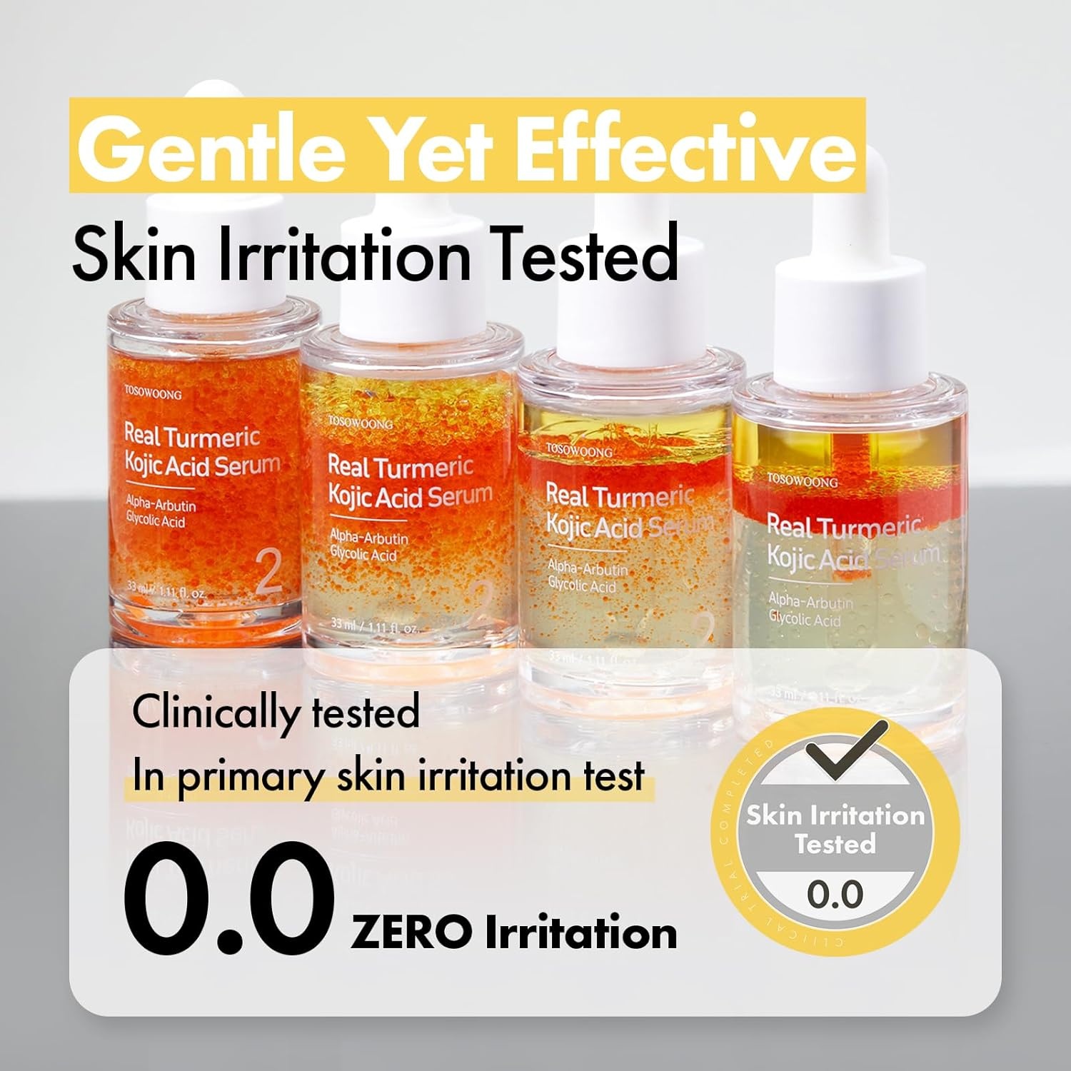Glow & Revitalize Duo: TOSOWOONG Real Turmeric Kojic Acid Serum & Ginseng Plus Retinal Eye Serum for Glowing Skin - view 4