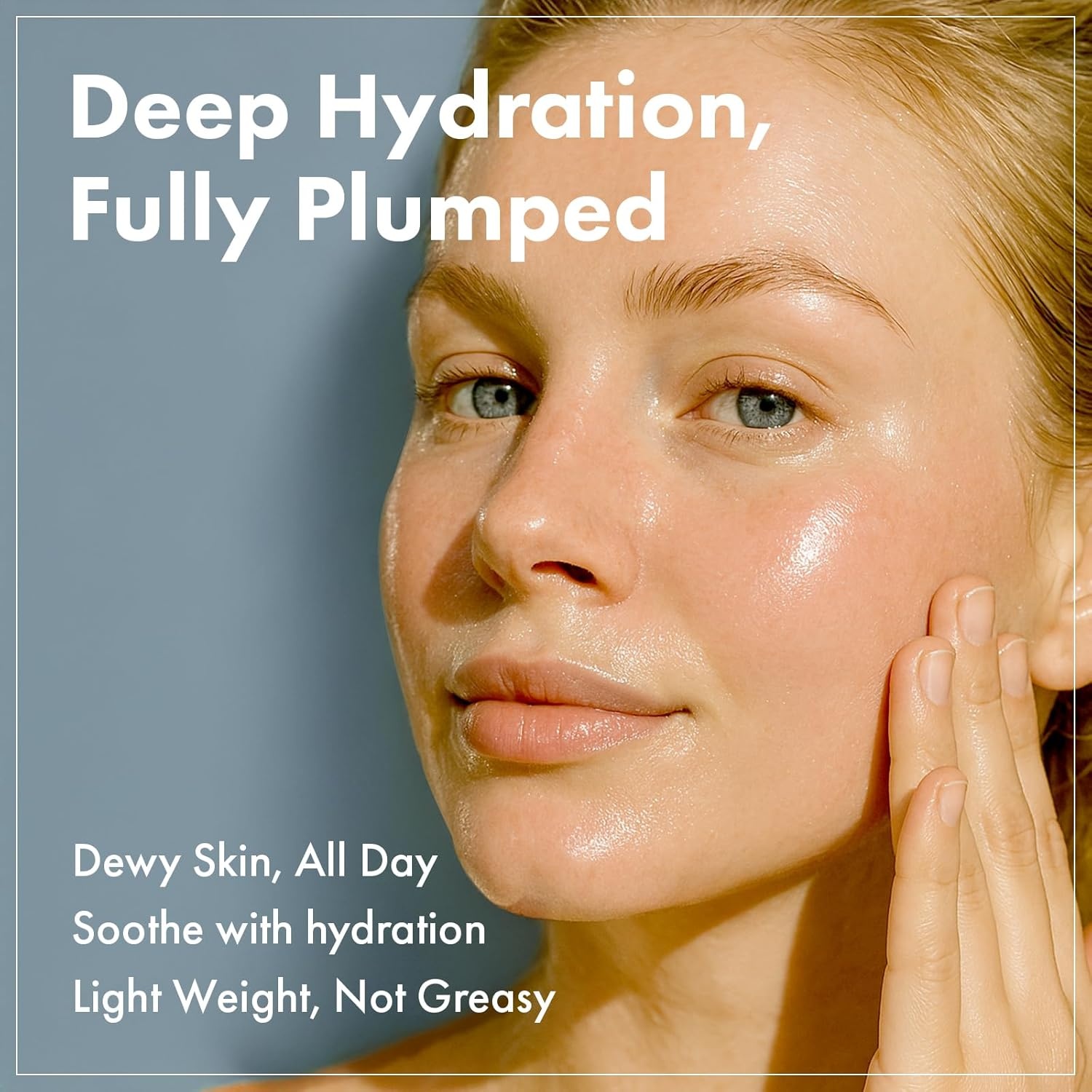 TOSOWOONG Ultimate Hydration & Skin Renewal Duo: Hyaluronic Acid 9 Cream & 9 Peptide Skin Booster Serum for Radiant Complexion - view 2