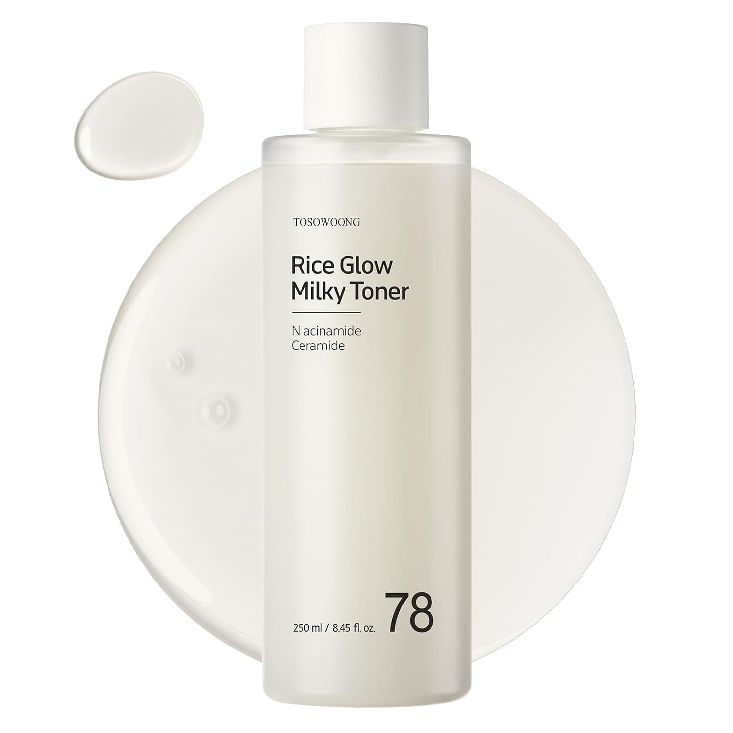 TOSOWOONG Glow and Hydration Duo: Real Collagen Fit & Rice Glow Milky Toner | Enhance Skin Elasticity and Achieve Glass Skin - view 4