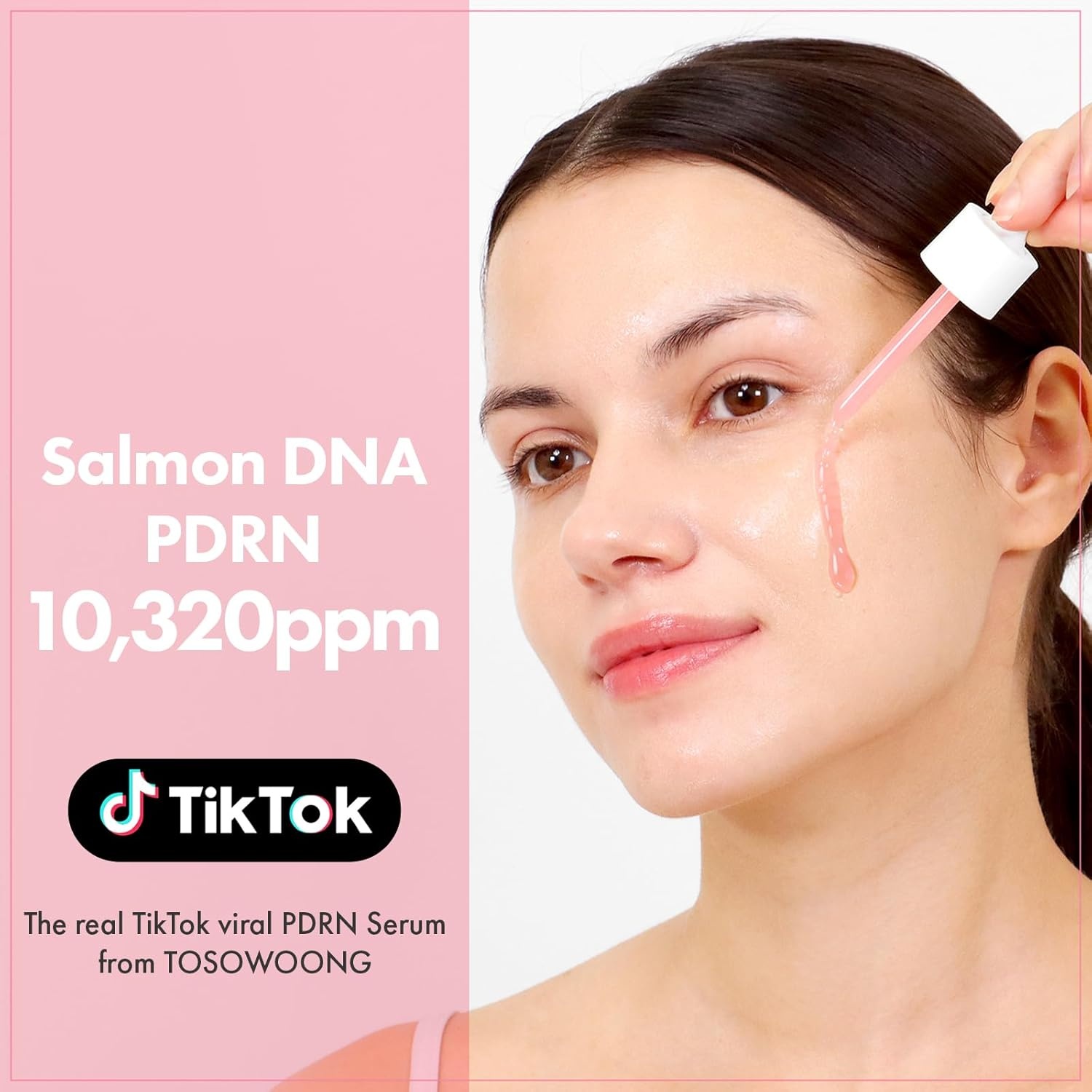 TOSOWOONG Radiance & Firmness Duo: Pink Peptide 12 PDRN Serum & PDRN Collagen Jelly Cream for Youthful Glow - view 3