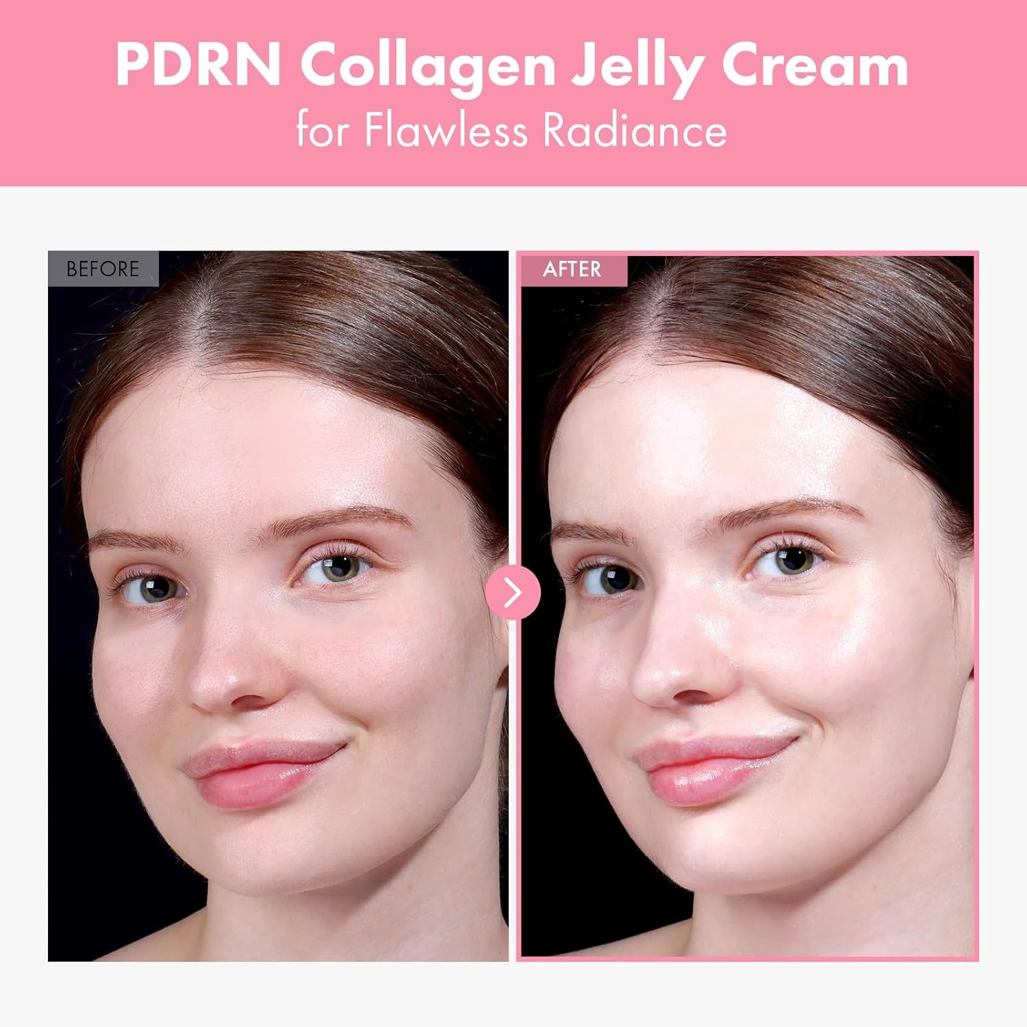 TOSOWOONG Radiance & Firmness Duo: Pink Peptide 12 PDRN Serum & PDRN Collagen Jelly Cream for Youthful Glow - view 6