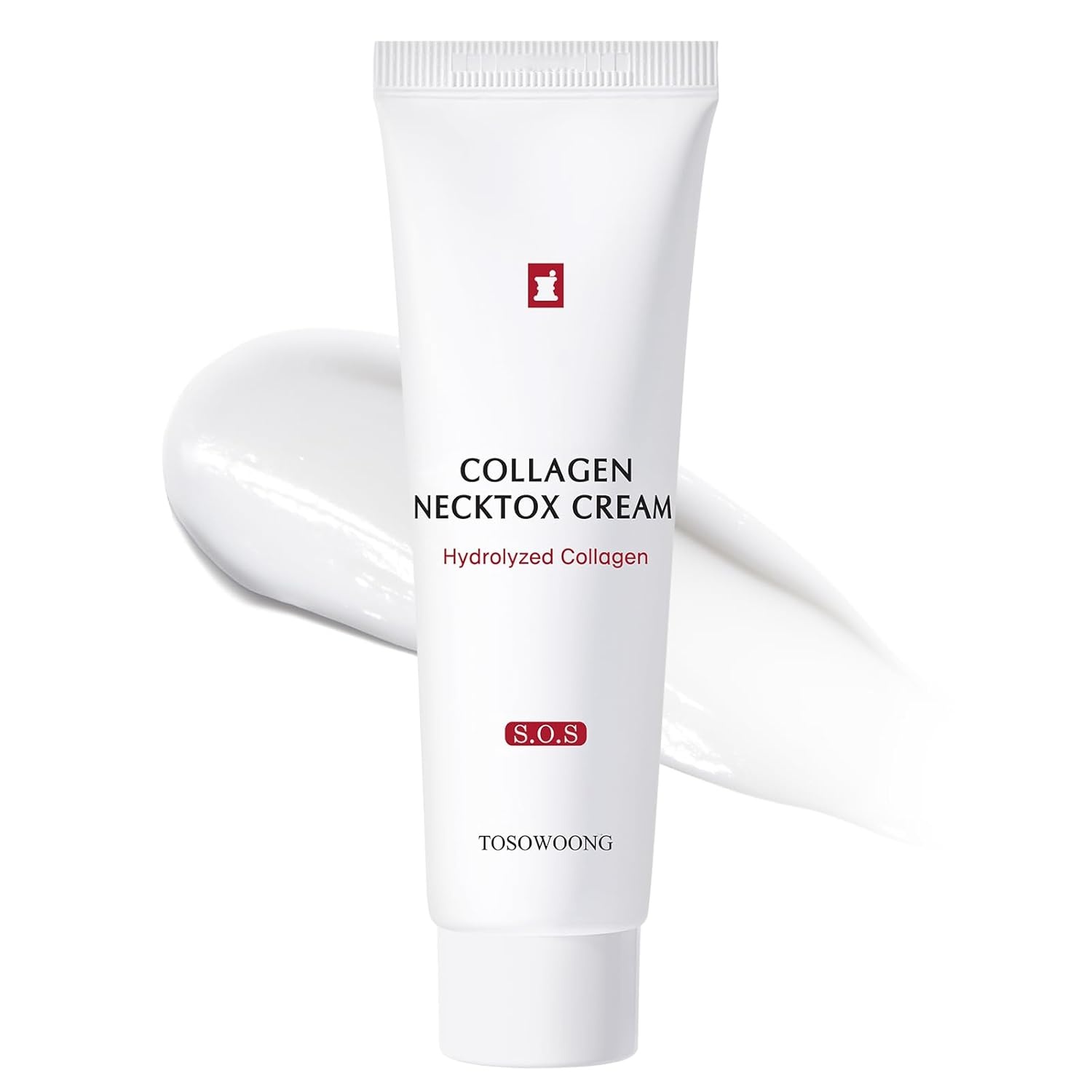 TOSOWOONG Youthful Neck & Eye Duo Collagen Necktox Cream & VITA Clinic Vitamin Eye Cream for Firmness and Hydration