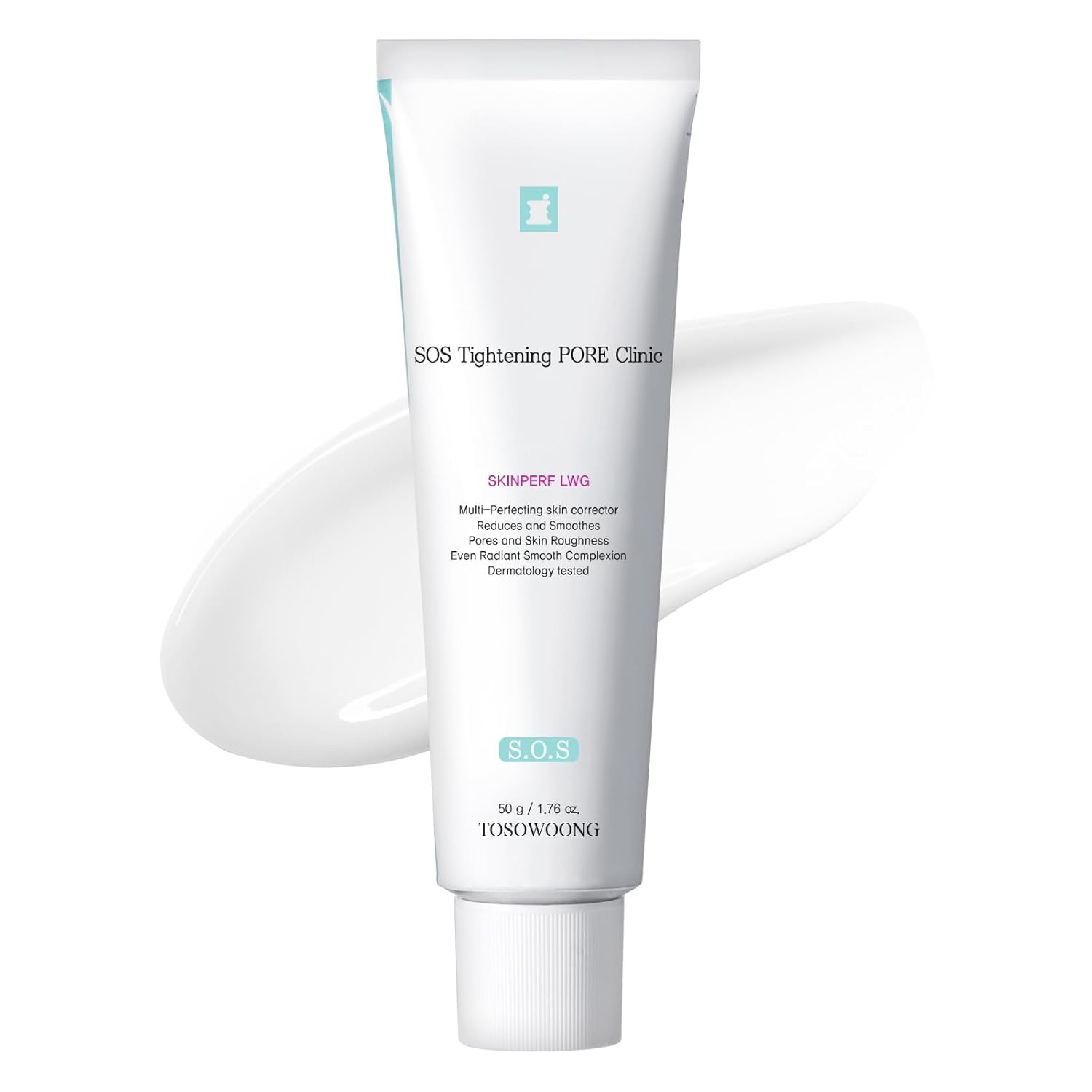 TOSOWOONG Pore Perfection Duo Pore Refiner Cream & Green Caviar Pore Ampoule for Smooth, Refined Skin