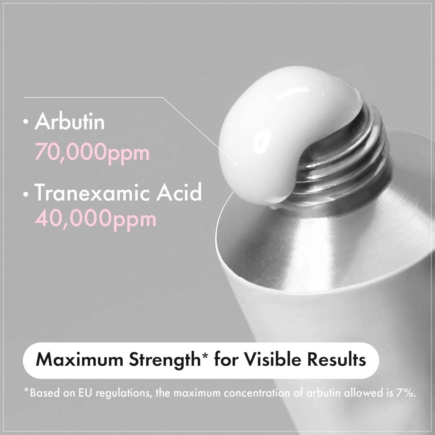 TOSOWOONG K-Beauty Tone-Refining Duo: Arbutin 7 Tranexamic Acid 4 Cream and Pink Peptide 12 PDRN Serum | Trending Ingredients for Uneven Skin Tone & Texture | Tone-Refining and Firming Moisturizer Set - view 4