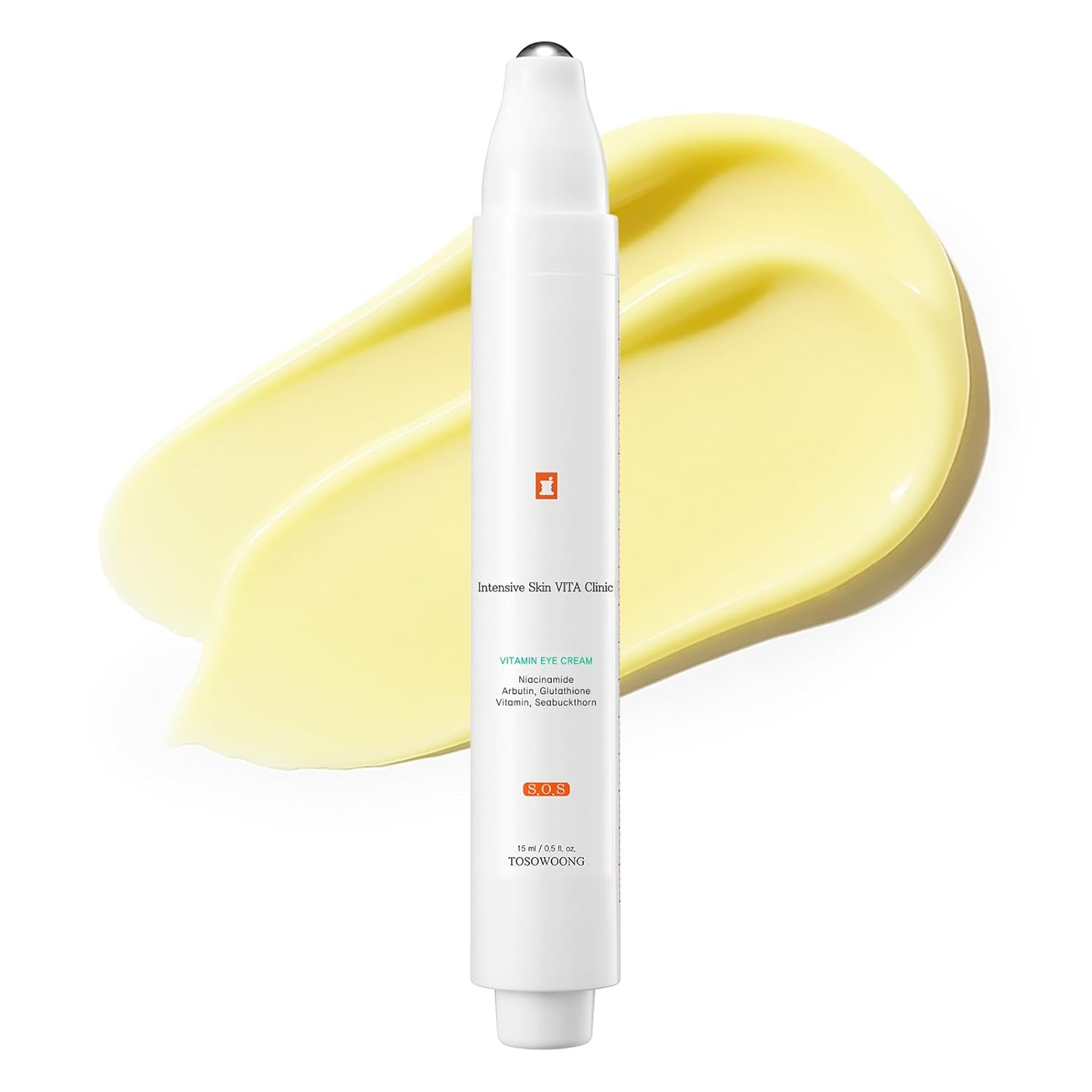 TOSOWOONG Radiance-Enhancing Eye & Spot Care Duo Vitamin Eye Cream & Arbutin Tranexamic Acid Cream for Radiant Skin