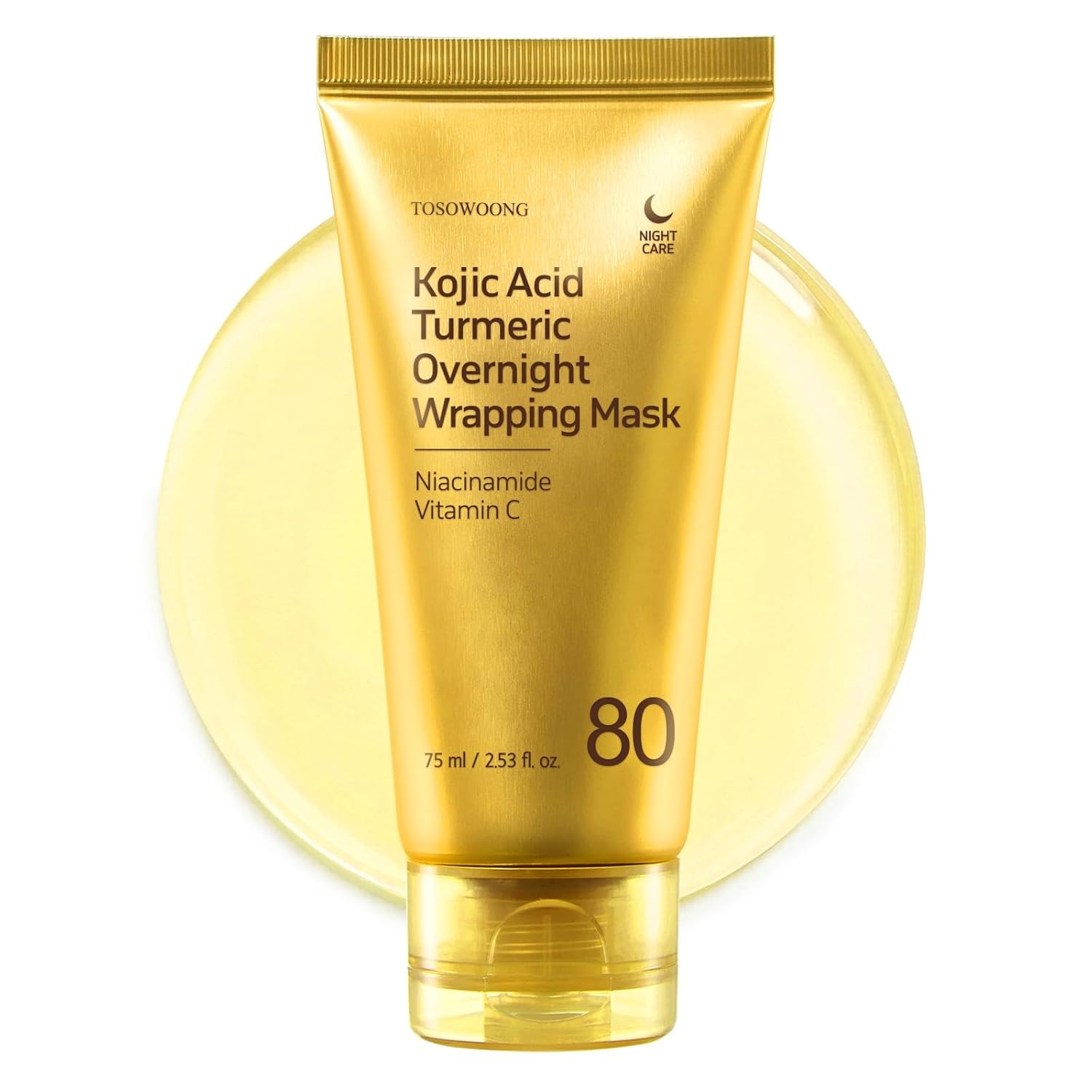TOSOWOONG Ultimate Dark Spot Care Routine – 80% Turmeric Peel Off Mask with Vitamin C & 35% Active Fade Cream with Arbutin – For Even Skin Tone & Luminous Clarity