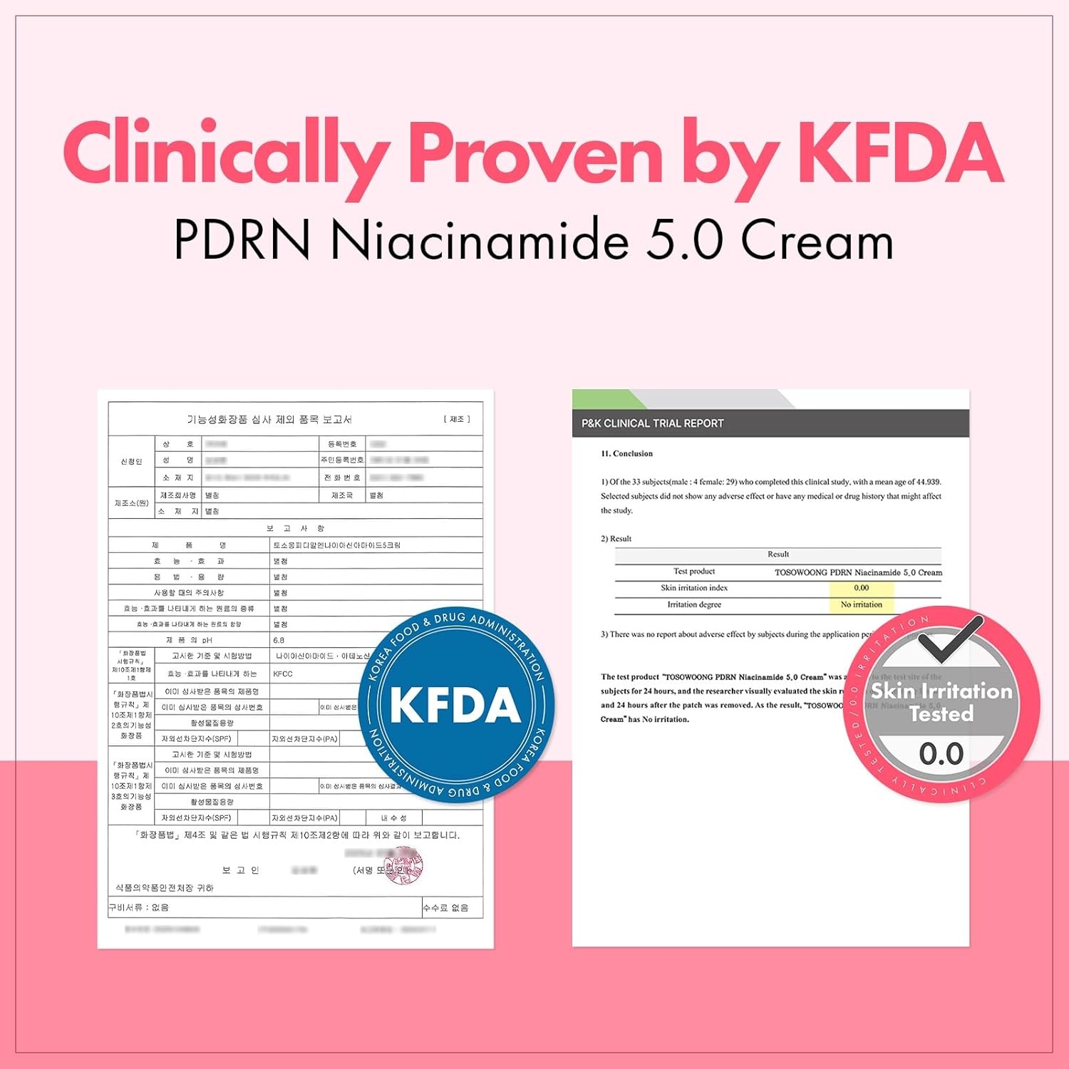 TOSOWOONG PDRN Niacinamide Blemish Care Bundle: Milky Facial Toner & Moisturizing Cream with 50,000ppm Niacinamide & Salmon DNA – Targets Dark Spots & Uneven Skin Tone - view 4