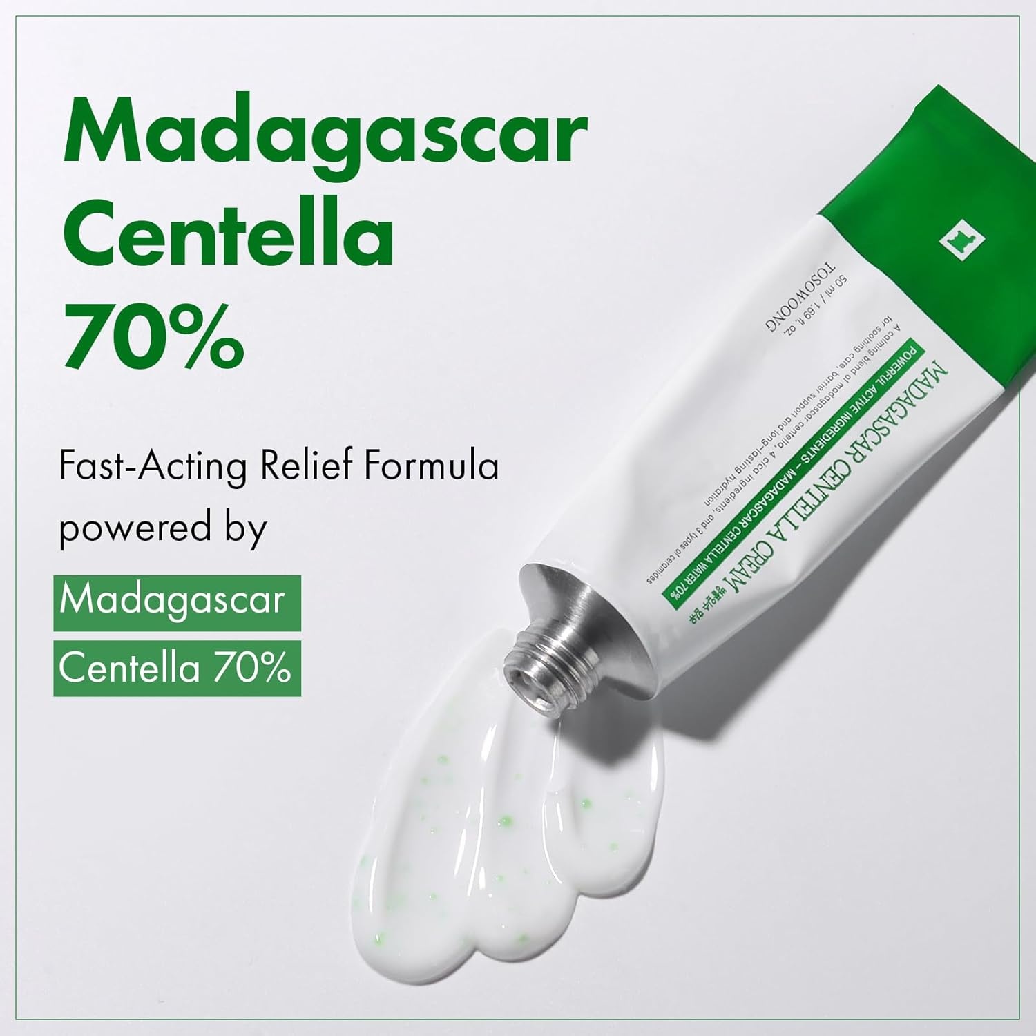 TOSOWOONG Soothing & Hydration Duo Madagascar Centella Cream & Azelaic Acid Serum - view 3