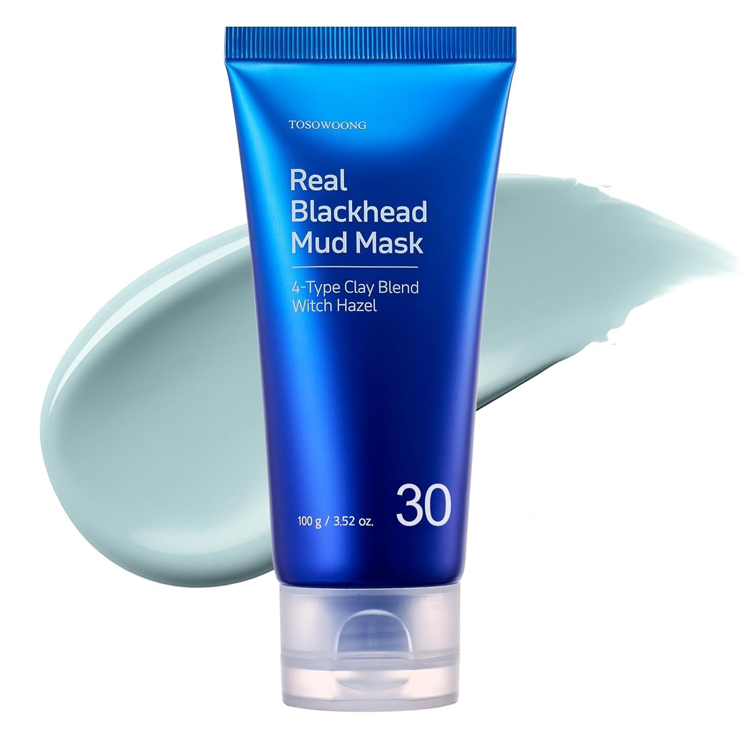 TOSOWOONG K-Beauty Pore Purifying Duo Blackhead Mask and Green Caviar Serum for Tightening and Hydration