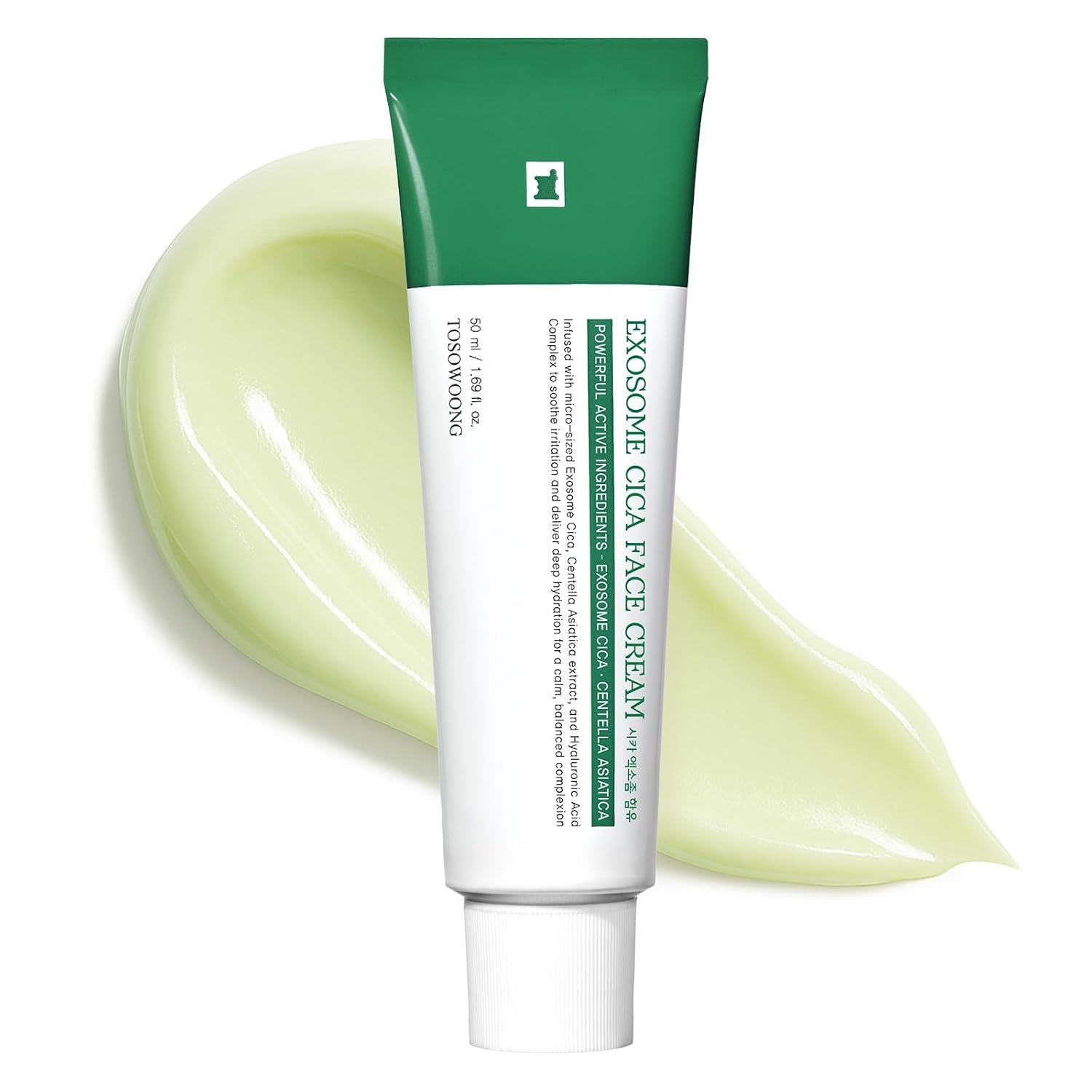 TOSOWOONG K-Beauty Calming Duo Cica Cream and Azelaic Acid Serum