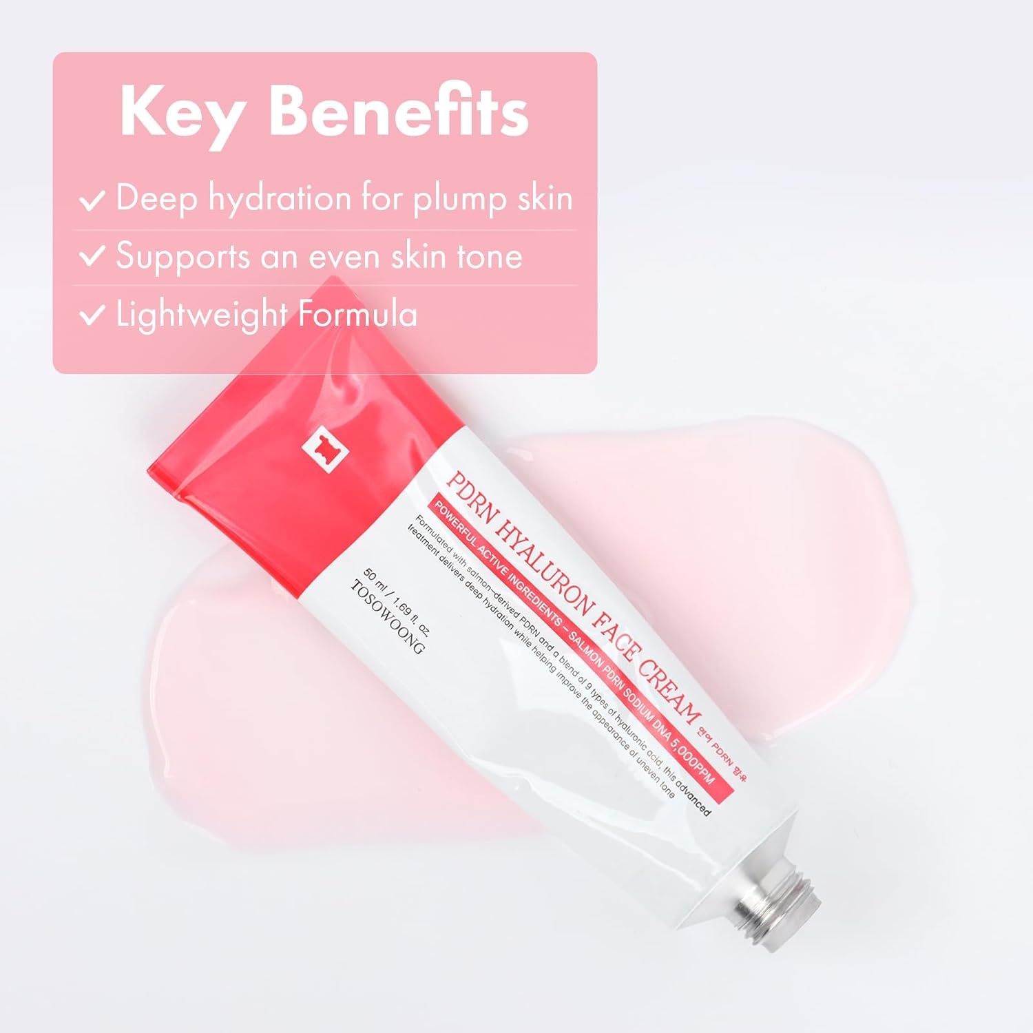 TOSOWOONG K-Beauty 3-Step Glass Skin Kit – 12-Peptide Serum, 9-Hyaluronic Acid Cream, Liposome Retinol Eye Care – Daily Glow & Wrinkle Defense Set - view 6