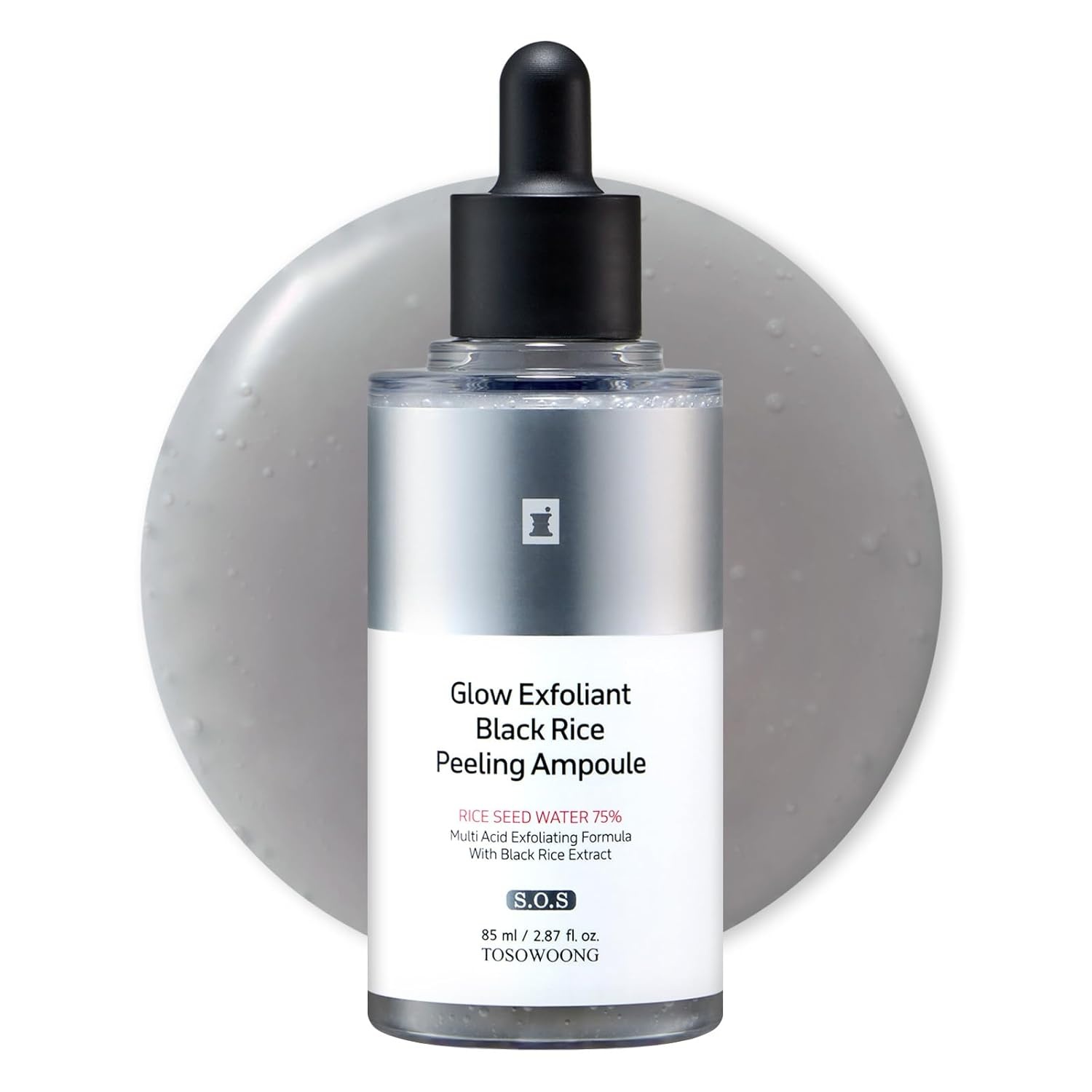 TOSOWOONG Smooth & Soothe Routine – Barrier Repair Centella Face Wash and Black Rice Bran Exfoliator – Daily Gentle Scrub for Rough Skin and Uneven Tone