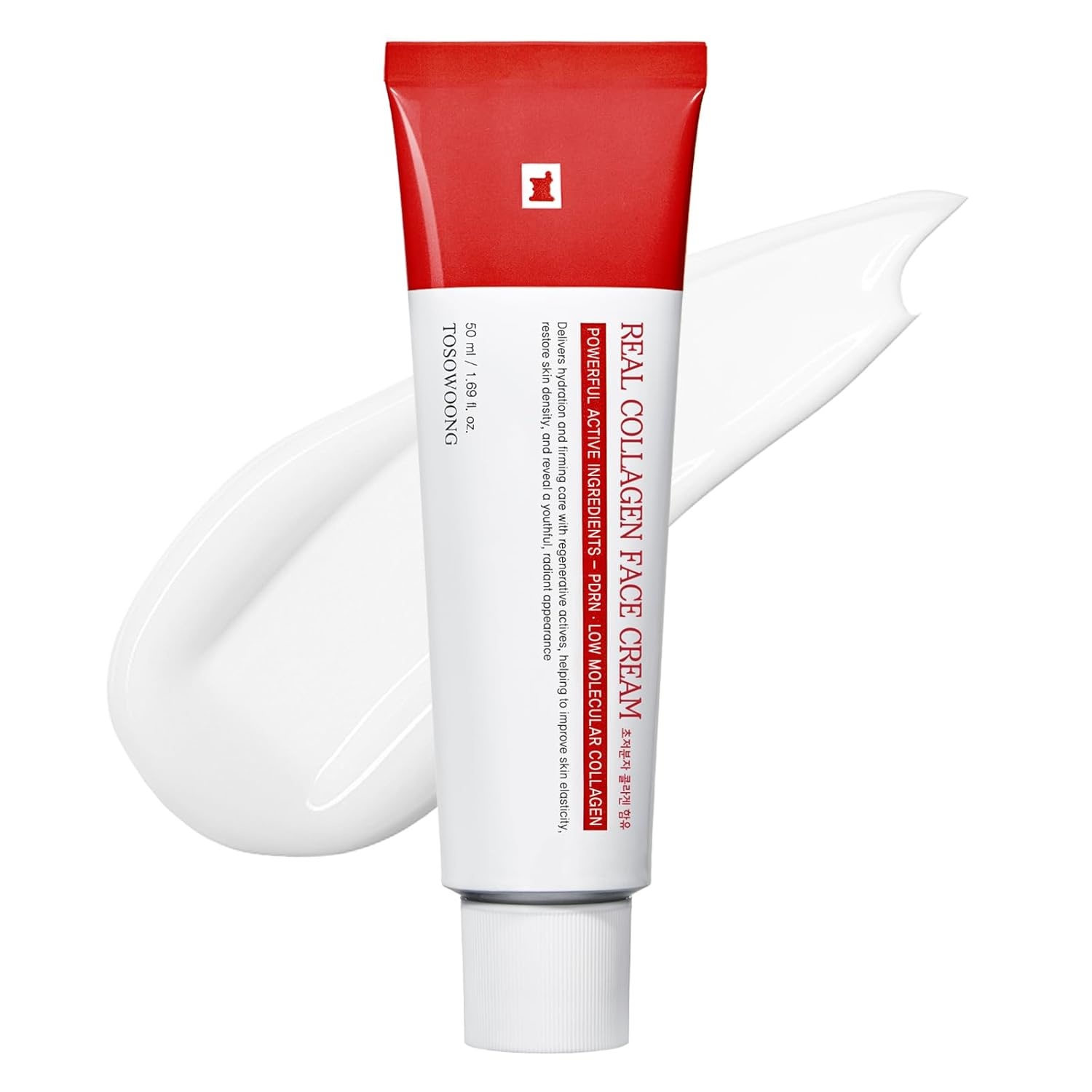 TOSOWOONG Ultimate Korean Moisturizer Set: 70% Cica for Redness, 9-Type Hyaluronic for Dryness, Low Molecular Collagen for Elasticity – Day & Night Care Kit - view 6