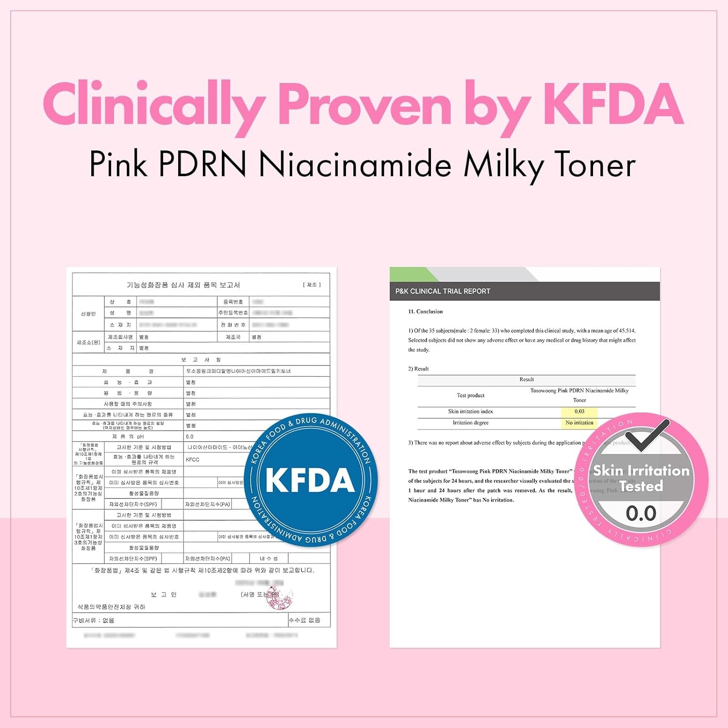TOSOWOONG Pink PDRN Niacinamide Milky Toner, Niacinamide 5% Dark Spot Care, Salmon DNA PDRN Soothing, 3 Ceramides & 12 Peptides Moisturizing, Glass Glow Skin, Korean Skincare, 150ml / 5.07 fl. oz. - view 4