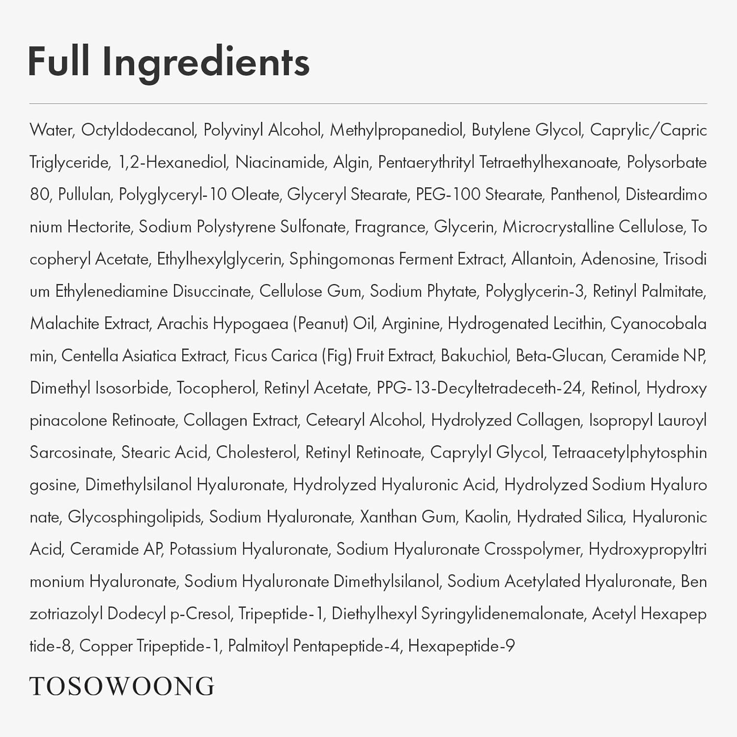 TOSOWOONG Real Bakuchiol Retinol Fit, 5-Retinol Complex, Anti-Aging Peel Off Facial Mask, GHK-Cu Peptide for Fine Lines & Wrinkles, Hyaluronic Acid Glass Skin, Korean Skincare, 50ml / 1.69 fl. oz. - view 5