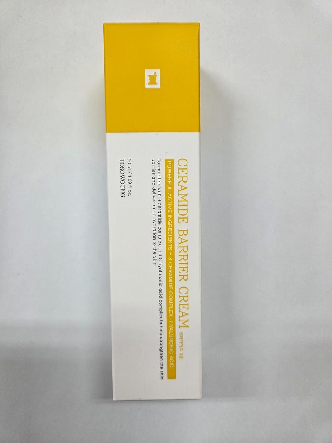 TOSOWOONG Ceramide Barrier Cream, Strengthening the Moisture Barrier, Hydrating & Soothing with a 3 Type of Ceramide Complex for Dry, Sensitive and Irritated Skin, Korean Skincare, 50ml / 1.69 fl. oz.