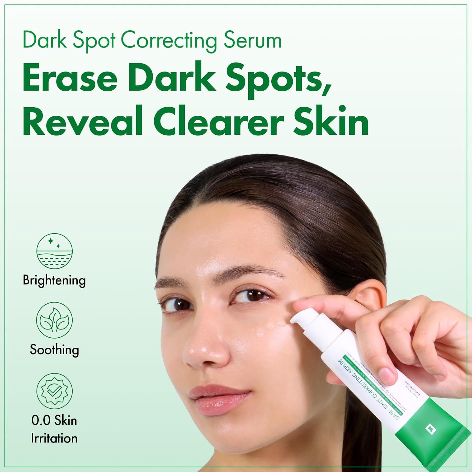 TOSOWOONG Dark Spot Correcting Serum for Hyperpigmentation, Brightening Dull Skin with 58% Rice Bran Water, 5% Niacinamide, Glutathione and Alpha-Arbutin, Korean Skincare, 50 ml / 1.69 fl. oz.