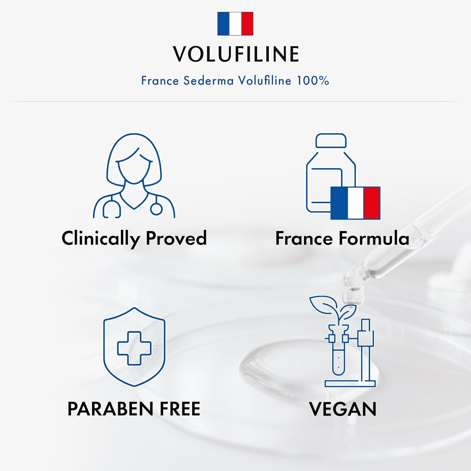 TOSOWOONG Volufiline Serum, 100% France Sederma Volufiline Concentrate for Plumping, Skin firming, Boost and Glass skin, glow Skincare for Face, lip and body, 11ml 0.37 fl. oz. - view 6