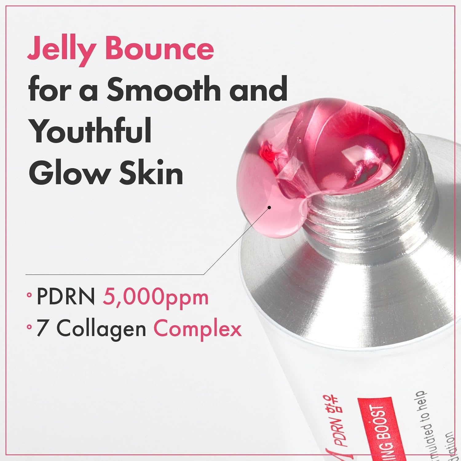 TOSOWOONG PDRN Collagen Jelly Cream, 5,000ppm Salmon DNA PDRN, Niacinamide, Hydrolyzed Collagen, Glow, Hydrating, Firming, Uneven Skin Tone, No artificial color, Korean Skin Care, 50ml, 1.69 fl.oz. - view 3