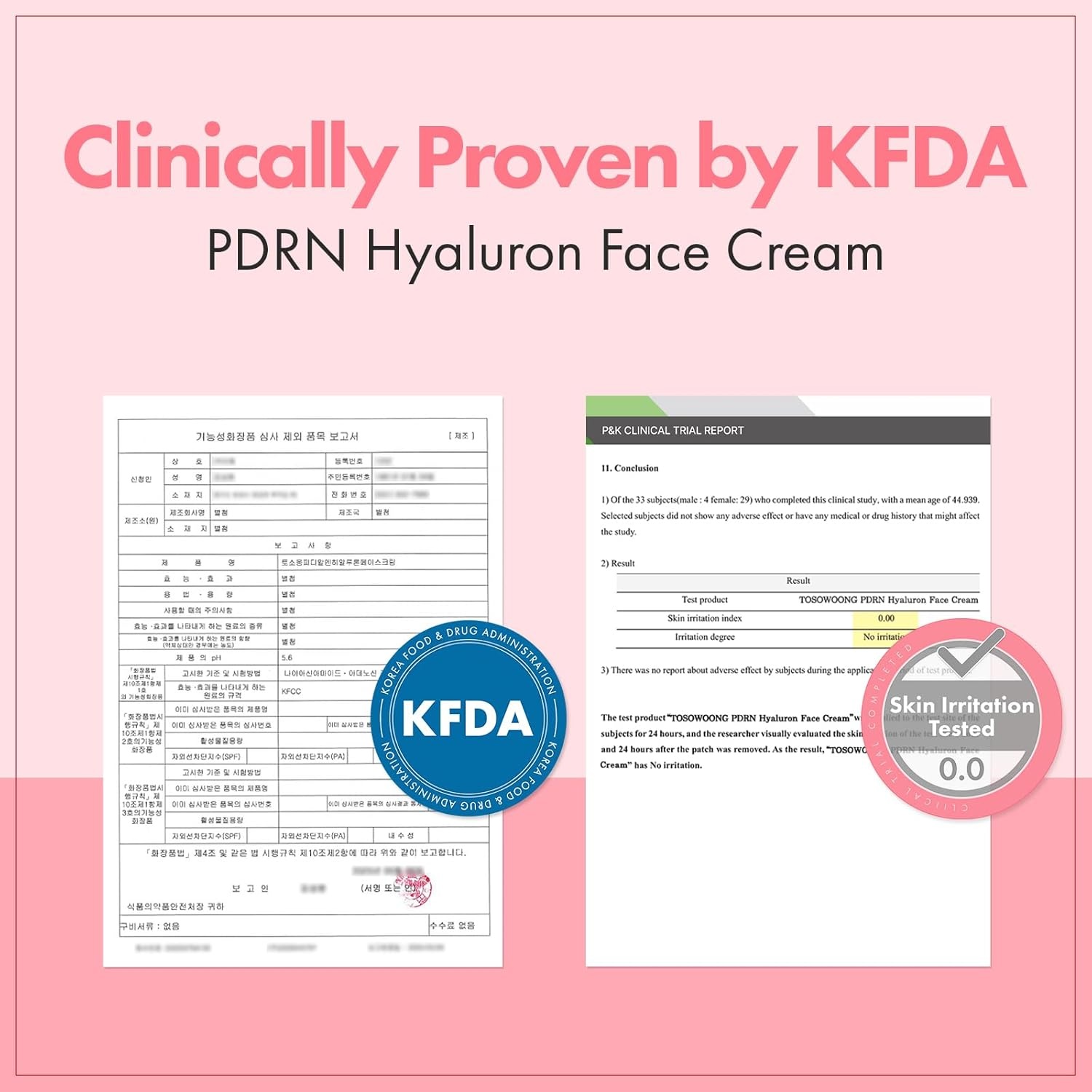 TOSOWOONG PDRN Hyaluron Face Cream, 5,000ppm Salmon DNA, Niacinamide, Hyaluronic Acid and Panthenol Moisturizer for Hydrating & Firming, Uneven Skin Tone Care, Korean Skincare, 50ml / 1.69 fl. oz. - view 4