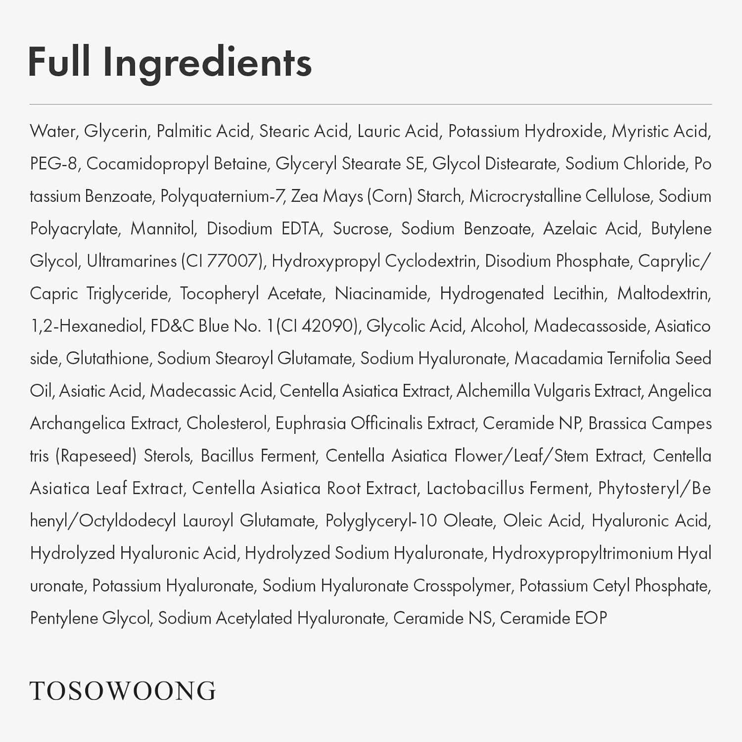 TOSOWOONG Azelaic Acid Niacinamide Face Wash, 99% Purity Azelaic Acid, Mochi Whip Cleanser with Capsules, Excess Sebum, Centella Asiatica for Acne-Prone Skin, Korean Skincare, 100ml / 3.38 fl. oz. - view 5