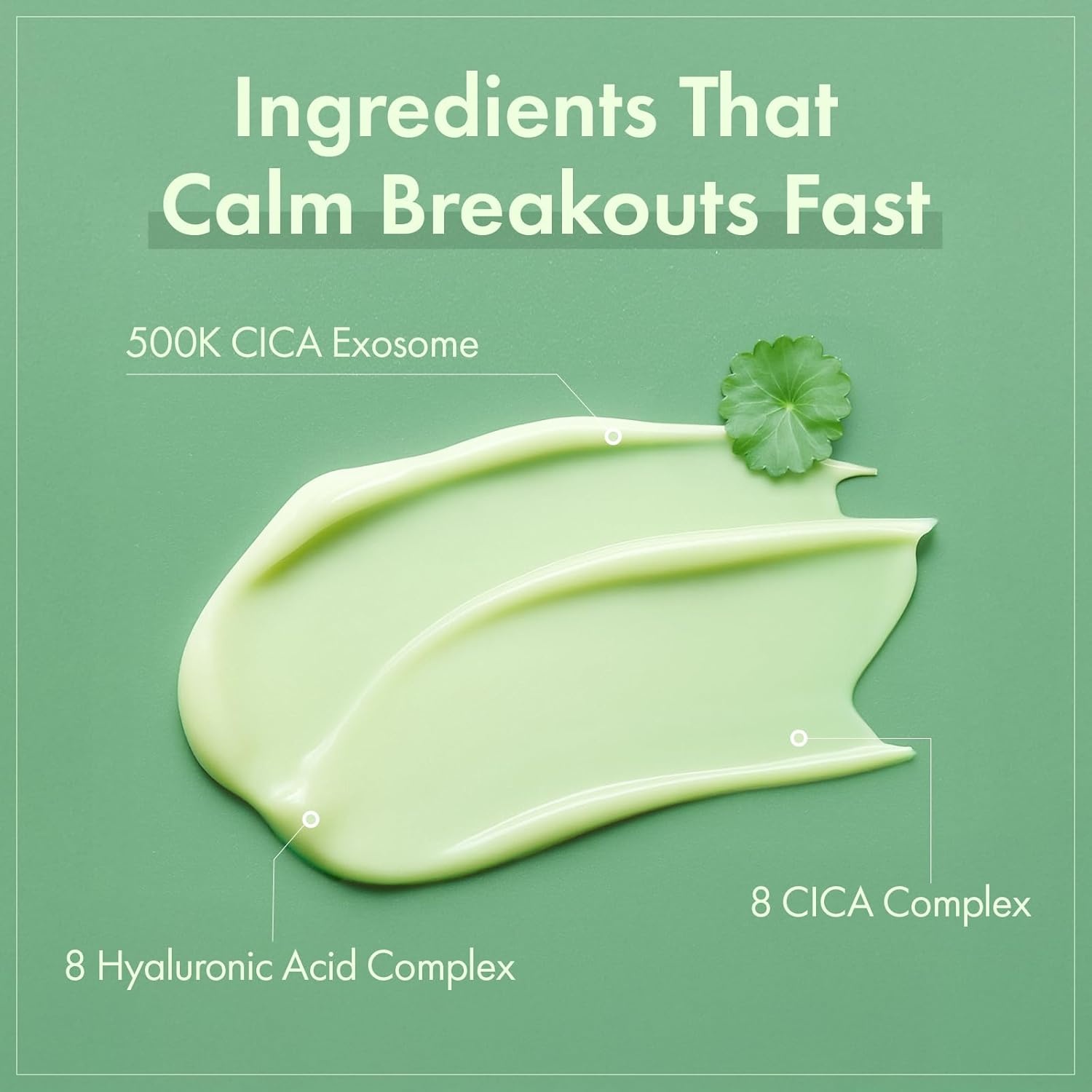 TOSOWOONG Exosome CICA Face Cream – Daily Soothing Moisturizer for Breakouts and Irritated Skin, Fast-Acting, Lightweight Korean Skincare for Redness and Blemish-Prone Skin, 50ml / 1.69 fl. oz. - view 3