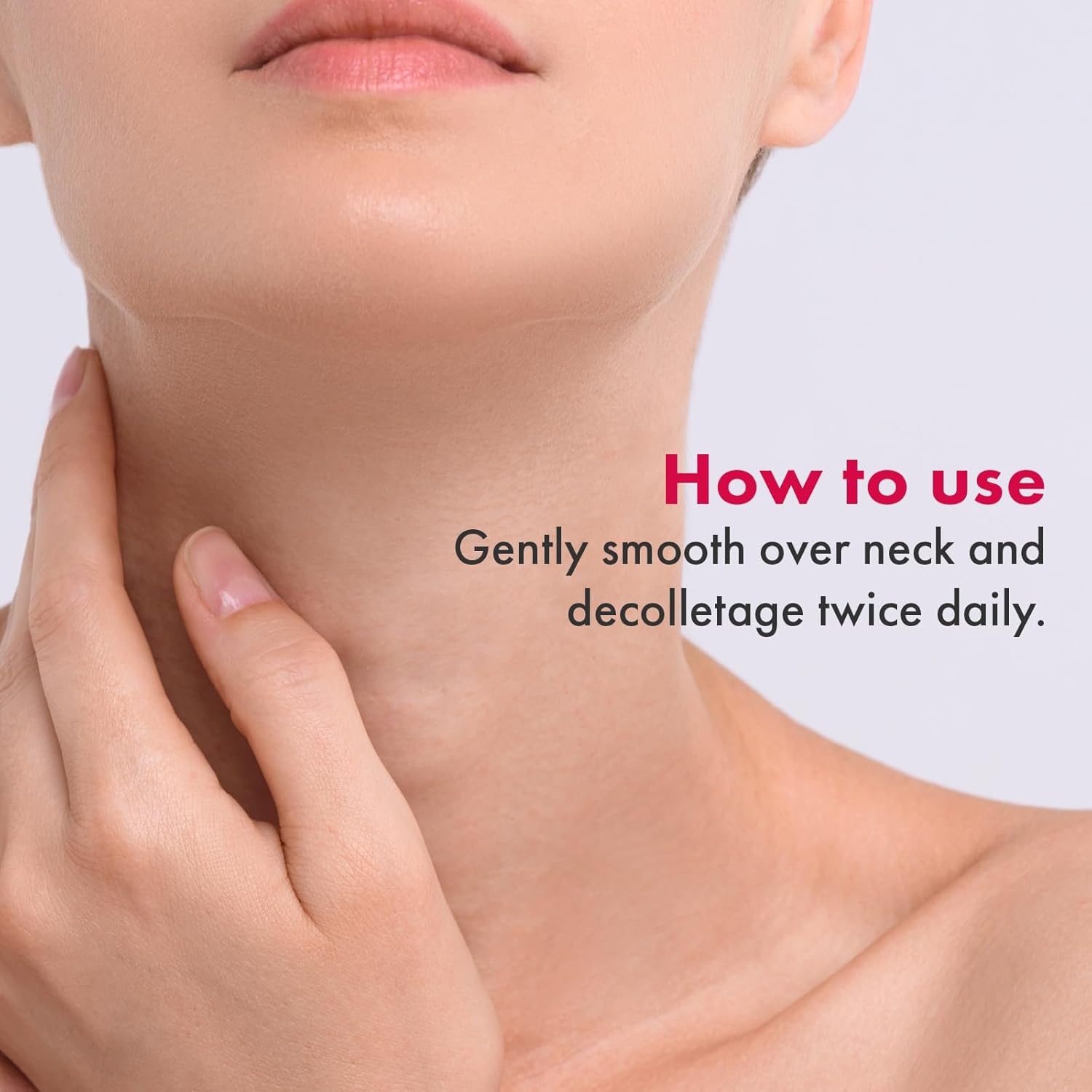 TOSOWOONG Collagen Necktox Cream with Collagen and Hyaluronic Acid for Neck Firming, Anti-aging, Wrinkles and Tightening, Korean Skin Care, 50ml, 1.69 fl. oz. - view 4